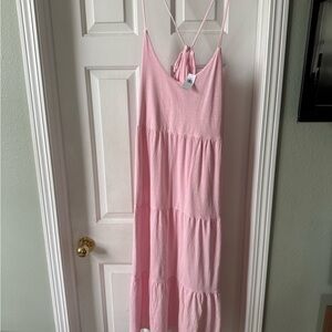 Old Navy Light Pink Sleeveless Dress